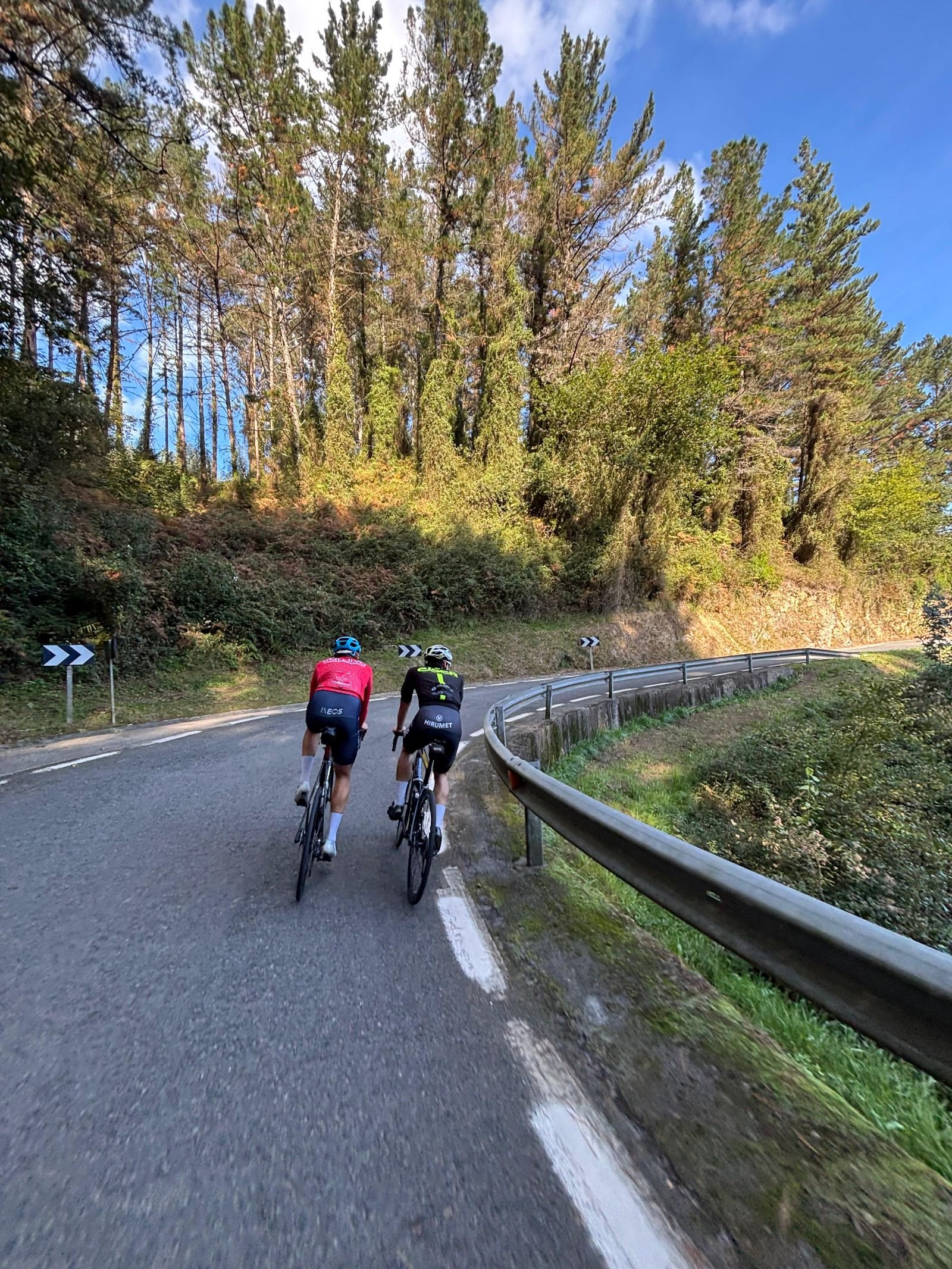 Ciclista asociado al análisis de datos de entrenamiento